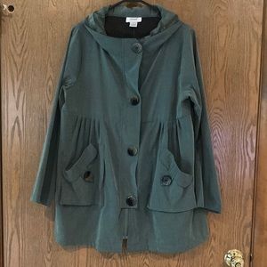 Cutest (rain) Jacket with hidden hood